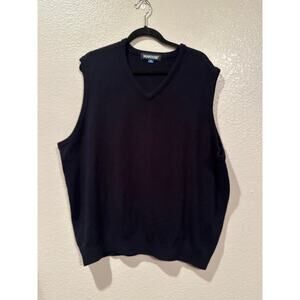 Mafoose Navy Sweater Vest Sz 2XL